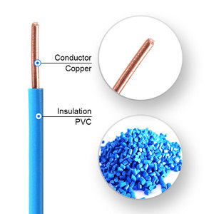 Pvc इन्सुलेशन के साथ थोक प्रीमियम ठोस कॉपर कोर Bv तार <span class=keywords><strong>1</strong></span> कोर 4 मिमी व्यास का उपयोग - Product Image 2