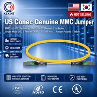 Cordon de brassage à fibre optique monomode KEXINT OEM VSFF MMC-16 APC 16 fibres à faible perte pour centre de données hyperscale 400G 800G