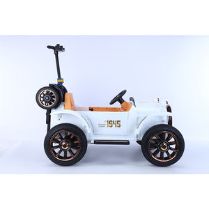 2023 nuevo diseño niños montando carga pasajero Tren Eléctrico coche 4 ruedas doble Motor niños coche de carga eléctrica coche de juguete barato - Product Image 4