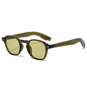 Nouvelles Lunettes de Soleil Rétro Classiques Personnalisées Tendance Anti-lumière Bleue UV400 Monture Complète Unisexe Protection Solaire - Product Image 4