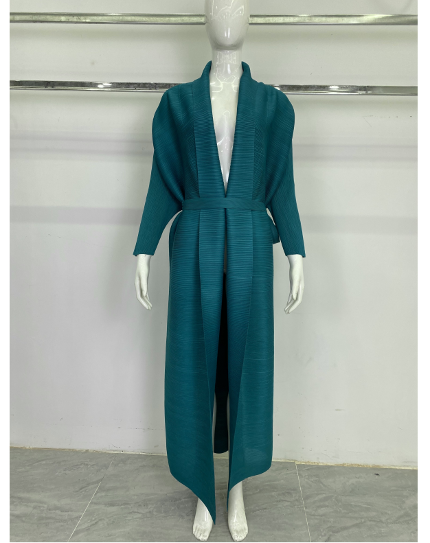 Abaya 2025 Pleated Dot Design Clothing