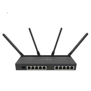 RB4011iGS+5HacQ2HnD-IN Serie RB4011, Potente Router Inalámbrico de Doble Banda con Puertos SFP+ de 10 Gigabits e Interfaz de 10 Gbps - Product Image 2