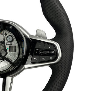 SOON TODA pour <span class=keywords><strong>2009</strong></span> Bmw 540i G30 E90 328i 320mm Bmw E90 M3 G30 Volant en fibre de carbone Alcantara - Product Image 5