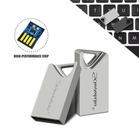 Penjualan Laris LOGO Kustom Logam Pendrive USB 2.0 Tongkat 1GB 2GB 4GB 8GB 16GB 32GB 64GB 128GB Grosir USB Flash Drive