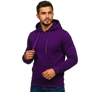 Sudaderas con capucha para hombre más vendidas, negras, multicolor, básicas, de mezcla de algodón, con mangas personalizadas, al mejor precio. - Product Image 1