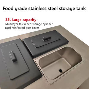 Machine à glace molle verticale à haute efficacité à prix avantageux avec écran tactile LCD, machine à glace commerciale avec 2+1 saveurs - Product Image 4