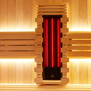 Lussuosa Sauna a infrarossi, OFS07-2 Sauna portatile in legno, 3-4 persone - Product Image 4