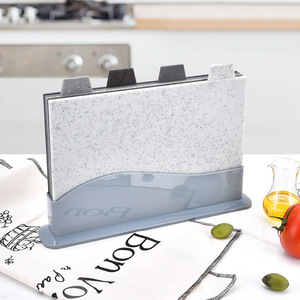 <b>Plastic</b> Cutting Board Set 4 Piece Rectangular PP Dishwasher Safe For Fruits Vegetables Home Use - Product Image 4
