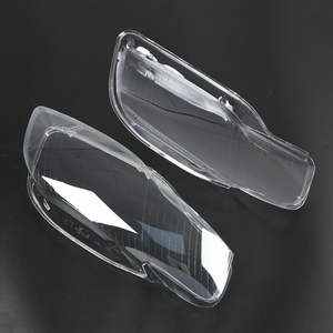 Couvre-phare Audi A4 B7 2005-2008, lentille transparente ABS, gauche et droite, compatible - Product Image 5