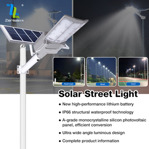 <span class=keywords><strong>Farola</strong></span> <span class=keywords><strong>Solar</strong></span> para Alumbrado Público, Ahorro de Energía, Impermeable IP66, SMD para Exteriores, 100w 150w - Product Image 2