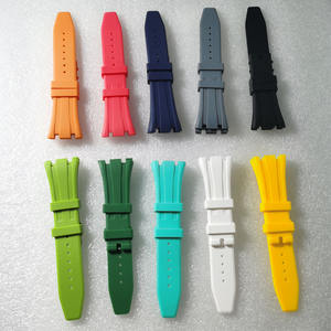 Bracelet de montre en caoutchouc vert respirant gg Shock compatible avec Casioak GA2100 26mm, motif résistant à l'eau, luxe, personnalisé CN/GUA - Product Image 6