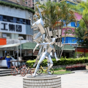 Escultura personalizada De bienvenida, estatua De bronce De los niños, Vierge De loudes - Product Image 5