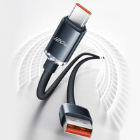 Câble USB C de haute qualité Type C 10A 120W câble de données de téléphone portable à charge rapide pour OPPO pour Xiaomi