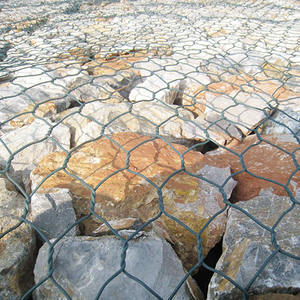 Manufacturer Hexagonal Woven Galvanized Iron Wire <strong>Mesh</strong> <strong>Gabions</strong> - Product Image 3