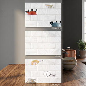 Chinese Style 300x450mm 3D Digital Inkjet Printed Glazed Ceramic Wall Tiles Firebrick Outdoor Fuzhou Manufacture Vistaar Brand - Product Image 1
