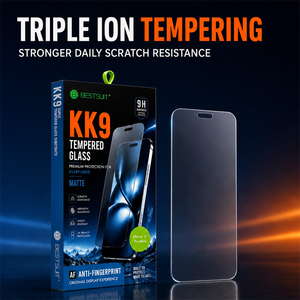 ฟิล์มกระจกนิรภัยคุณภาพสูง Black King Kong9 แบบด้าน สำหรับ iPhone 18 XS ฟิล์มใส - Product Image 3