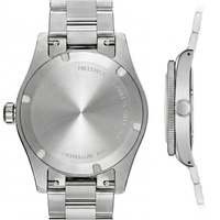 Montre-bracelet automatique mécanique en acier inoxydable avec logo personnalisé Miyota 9039, date, résistance à l'eau 100M, montre de plongée, fournisseur OEM