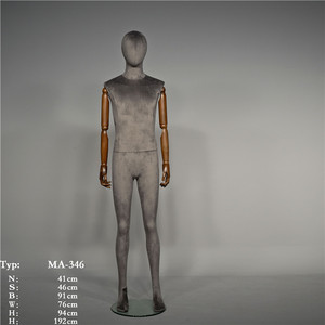 Cloth Fabric Wrapped New Standing Male Mannequin /Men <strong>Dummies</strong> - Product Image 4