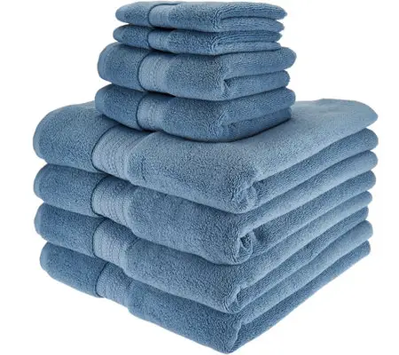 Adulte absorbante 600gsm serviette 5 étoiles hôtel serviette de bain 6 pièces ensemble de serviette
