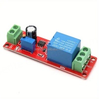 Placa de Desarrollo de Temporizador de Retardo NE555 de 12V CC, Módulo de Retardo de Tiempo Ajustable