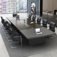Ensemble de table et de chaises de conférence modernes, mobilier de bureau en bois pour hôtel, école, maison, bureau, salles de réunion, bureau de réunion de qualité