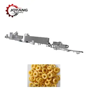 Continuous Pellet Snack Fryer Pork Rinds Skin Frying Line Puffed Rice Corn Puff Making Machine