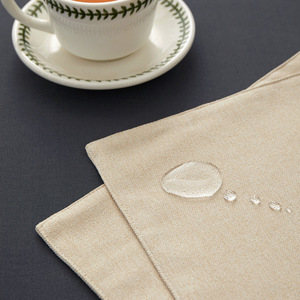 Manteles de mesa texturizados de lino impermeables y resistentes a las arrugas Rectángulo 60x84 pulgadas Juego de camino de Mantel sólido Premium - Product Image 4