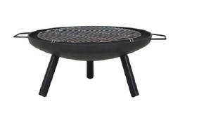 Brasero Portátil para Exteriores, Nuevo Diseño de Acero, Altura Ajustable para Leña y Carbón, Barbacoa Metálica para Asar - Product Image 3