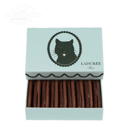 Logo personnalisé en gros Matériau de qualité alimentaire Donut Gaufre Pâtisserie Chocolat Bonbons Dessert Boulangerie Gâteau Boîte d'emballage en papier