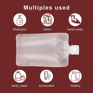 Bán Buôn Nhựa Spout Chất Lỏng Túi Chất Lỏng Đồ Uống Các Loại Kem Gel Mẫu Chất Lỏng Pouch 5Ml 10Ml 15Ml 20Ml 30Ml <span class=keywords><strong>50Ml</strong></span> 100Ml - Product Image 4