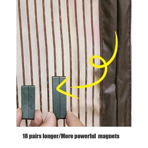 Malla Magnética Mejorada para Puerta, Mosquitera Resistente al Desgarro de Pata de Mascota - Product Image 3