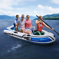 Kayak gonflable multifonctionnel, bateau de dérive épais résistant aux explosions et à l'usure, bateau de pêche de loisirs en plein air, bateau de surf