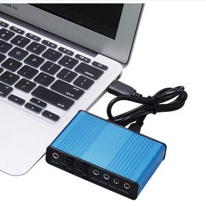 <span class=keywords><strong>USB</strong></span> 5.1ช่องสัญญาณเสียงภายนอกการ์ดพีซีแล็ปท็อปแท็บเล็ตอะแดปเตอร์เสียงออปติคอลการ์ดไฟเบอร์ <span class=keywords><strong>SPDIF</strong></span> มีสินค้าในสต็อก - Product Image 2