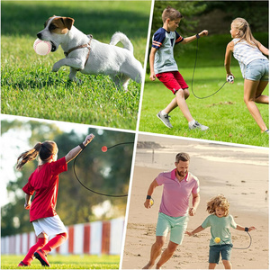 Balle d'entraînement de poignet, balle de sport sur cordon, jouet rebondissant pour enfants, cadeau de fête, vente chaude - Product Image 4