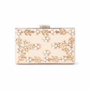 Bolso de Mano con Diseño Musical en Tela Brillante, Ideal para Cenas y Compras, Elegante e Irresistible - Product Image 1