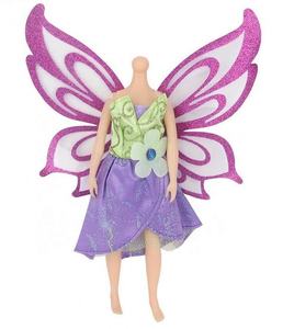 Nuevos Accesorios de Ropa para <span class=keywords><strong>Muñecas</strong></span>, Vestido de Hada con Alas de Mariposa - Product Image 6