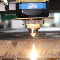 Machine de découpe laser fibre FINCM nouvelle conception grand format 6m 12m 14m pour tôles d'acier CS SS 20kW 12kW avec cabine de protection