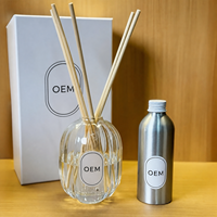 Offre Spéciale : Coffret Cadeau d'Aromathérapie à l'Huile Essentielle Naturelle pour la Décoration Intérieure – Bougie Parfumée et Diffuseur à Bâtonnets