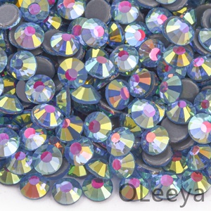 Oleeya Vente en gros Conceptions de transfert de pierres précieuses Cristal magique étincelant Correctif en verre de haute qualité Strass pour accessoires d'arcs - Product Image 3