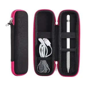 Unique beautiful shape EVA pen bag custom pencil case zipper pencil bag case