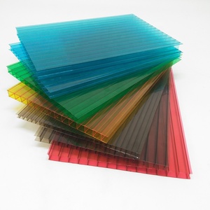 8mm 10mm rõ ràng chống UV lớp phủ nhựa <span class=keywords><strong>Polycarbonate</strong></span> tấm 4x8 tờ 10mm đôi tường <span class=keywords><strong>Polycarbonate</strong></span> nhà kính - Product Image 5