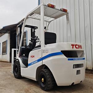 מלגזה משומשת למכירה, דגם TCM 30, 3 טון, מנוע דיזל, כל החלקים מקוריים, במצב עבודה מצוין, במלאי, מחיר נמוך, רב מכר. - Product Image 5