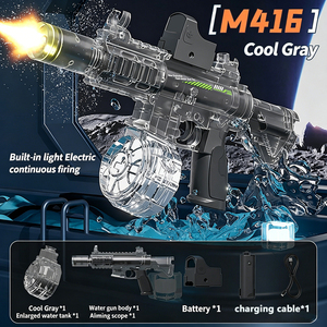 Pistola ad Acqua Elettrica Automatica Esterna Estremamente Potente con Sensore di Movimento e Luce, Grande Capacità, Gioco di Tiro per Bambini, Vendita Calda Estiva - Product Image 6