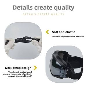 Nouveauté Lunettes de soleil HD coupe-vent d'extérieur pour chien, protection UV, pour chiens de taille moyenne et grande - Product Image 5