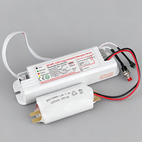 Tube lumineux LED en plastique 6W de haute qualité, alimentation d'urgence pleine puissance, driver LED d'urgence rechargeable, lumière du jour 5000K