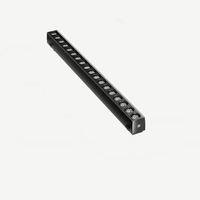 Prix d'usine, vente en gros, accessoires de rail lumineux magnétique Tuya LED, 1m, 2m, 3m, projecteur pliable à grille monté en surface pour chambre à coucher