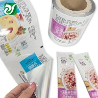 Rouleau de Film de qualité alimentaire Flexible laminé en PE, Sachet d'emballage de remplacement pour repas de céréales
