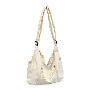 Sac à bandoulière léger en nylon pour femme, sac hobo décontracté, grande capacité, sac bandoulière - Product Image 5