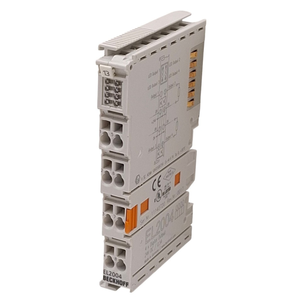 Plc El2004 Ethercat Terminal, 4-channel Digital Output, 24vdc 0.5a for Warranty Product