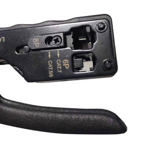 Pince à sertir hydraulique pour câbles réseau, dénudeur de fils, outil de sertissage RJ45 traversant pour Cat6 Cat7 - Product Image 5